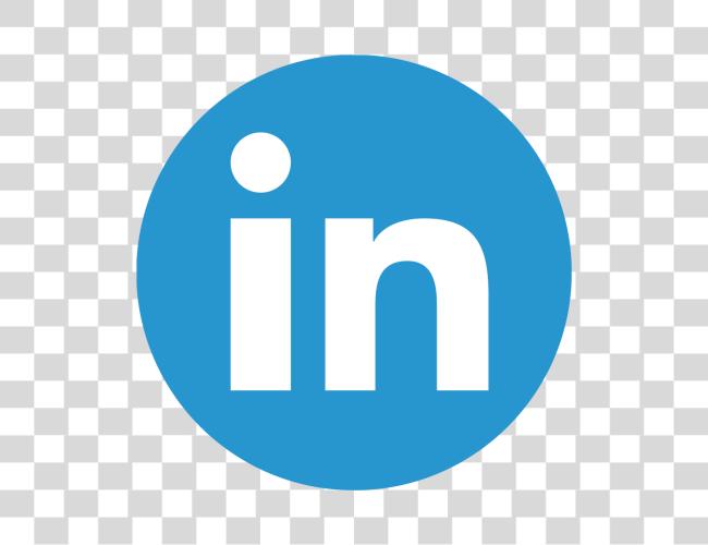 下载 Linked 在 標誌 Linkedin 標誌 Linkedin 標誌 圓形 Clip 艺术