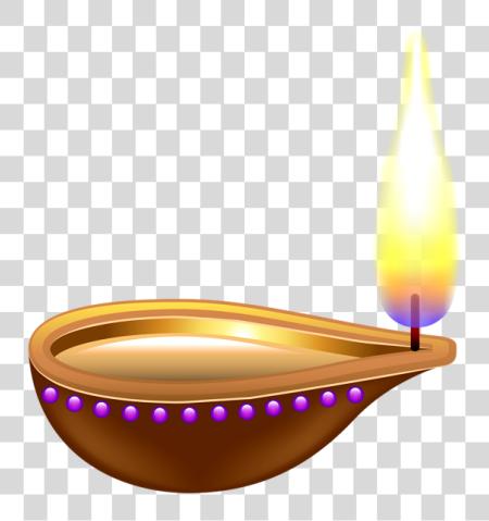 下载 Vilakku Clipart Diwali Diya PNG file