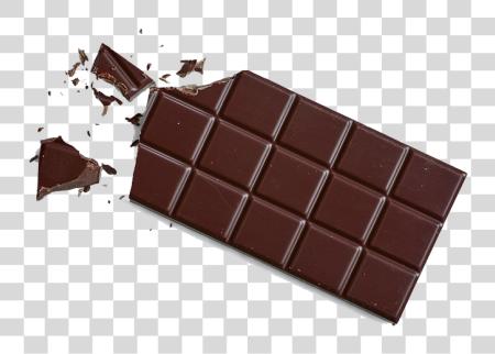 Download chocolate Bar arriba vista PNG file