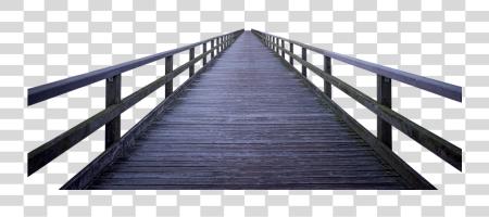 Download Bridge File madera Bridge PNG file