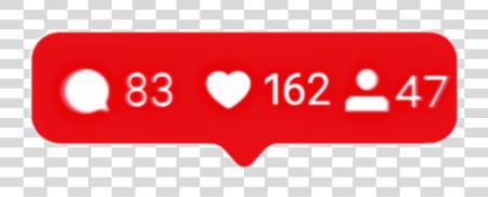 下载 instagram heart 爱 likes comments followers Likes Instagram Followers PNG file