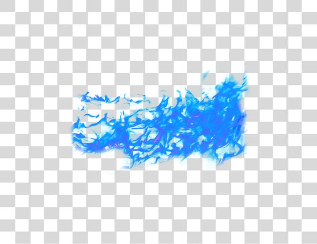 Download 3 Blue Fire Fire Effect Clip Art