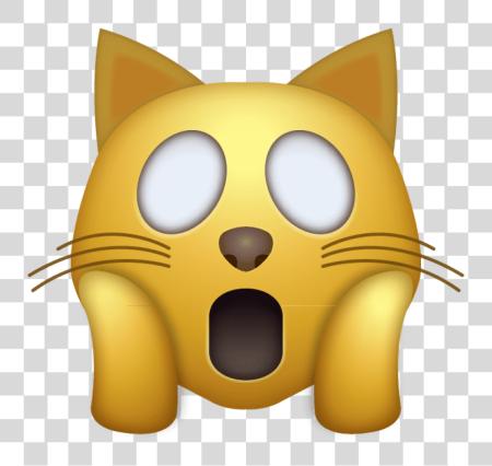 Download Shocked gato emoji Shocked gato emoji PNG file