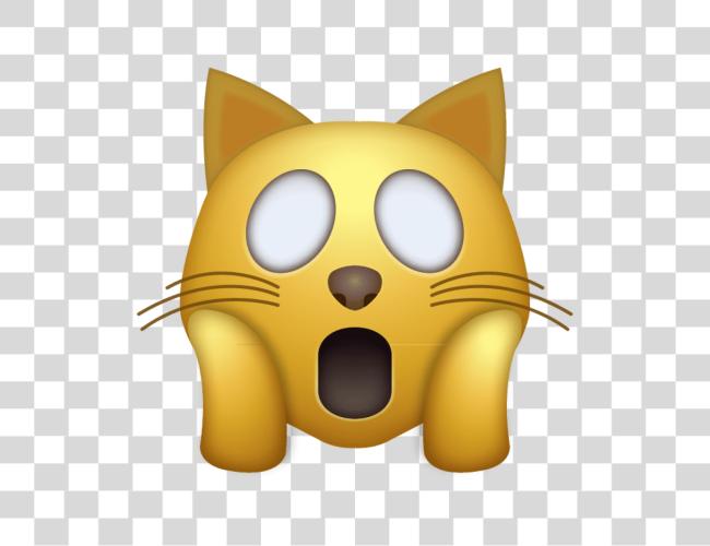 Download Shocked Cat Emoji Shocked Cat Emoji Clip Art