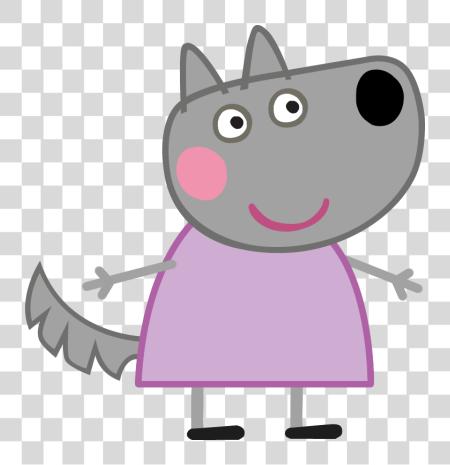 Download Peppa Pig Peppa Pig personajes Wolf PNG file