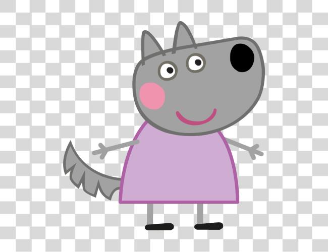 تحميل Peppa Pig Peppa Pig شخصيات Wolf مقطوعة فن