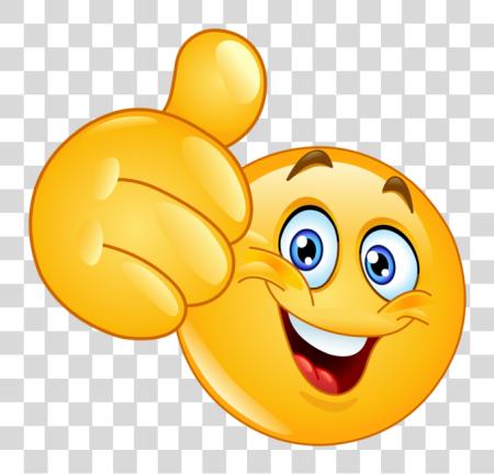 Download Smiley Face Thumb Up PNG file