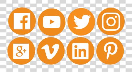 Download Viva logotipo Social Media Icons Social Media Logos naranja PNG file