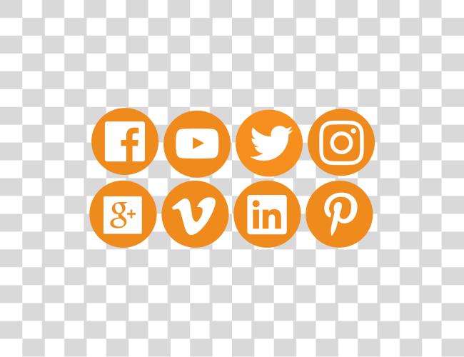 Download Viva logotipo Social Media Icons Social Media Logos naranja Clip arte