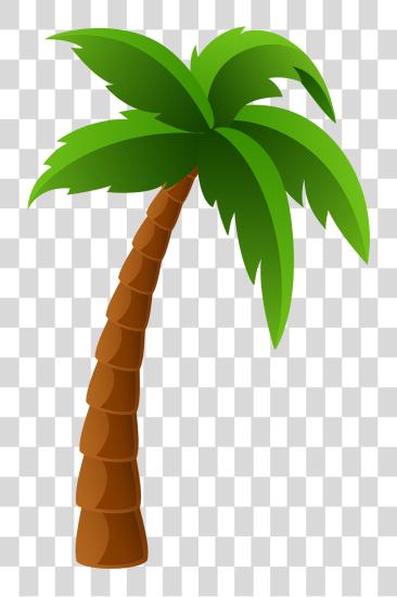 Download silueta Palm Tree PNG file