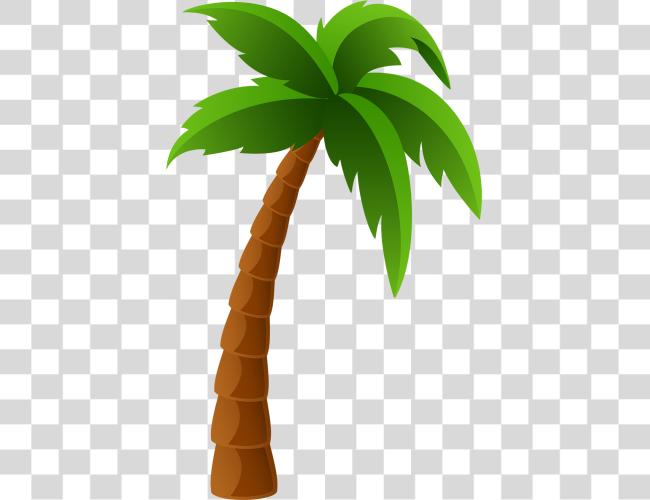 Download silueta Palm Tree Clip arte