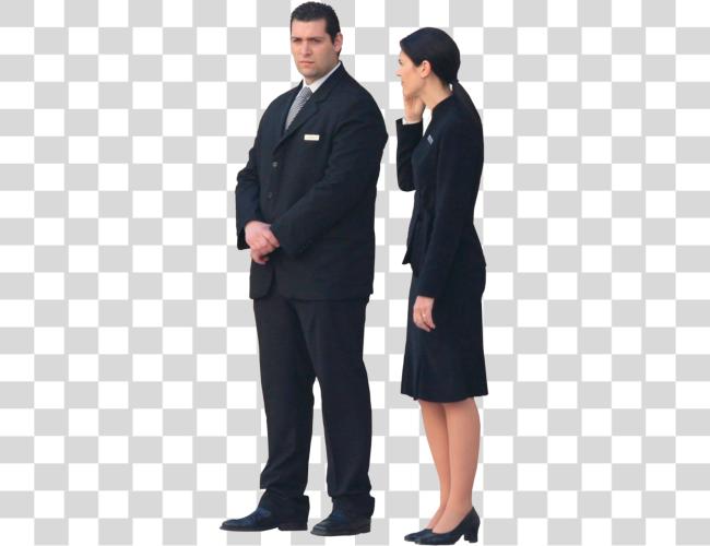 Download Two People Talking Business Walking People Clip Art