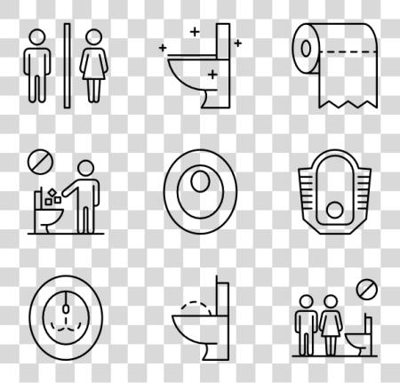 Download Toilet icono Wc Jongkok PNG file