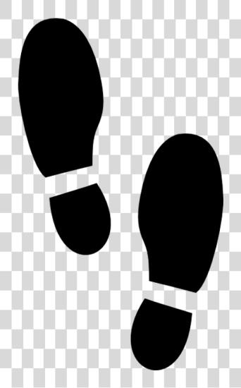 下载 Footprint Shoe Print File PNG file