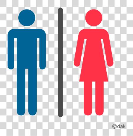 Download Icons masculino y femenina baño Signs PNG file