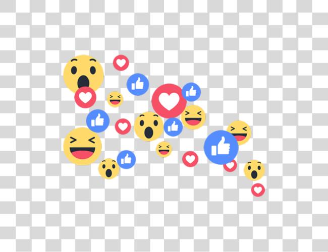 Download facebook emojis stickers Facebook Live Emoji Clip Art