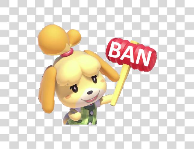 تحميل Ban Hammer Isabelle حيوان Crossing Hammer مقطوعة فن