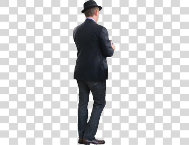 Download Share Man Standing Back Clip Art