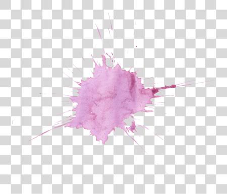 تحميل ألوان مائية Painting أرجواني ألوان مائية طلاء Splatter بي ان جي ملف