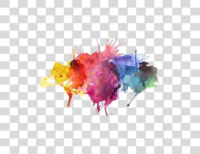 Download Watercolor Splash Watercolor Splatter Clip Art