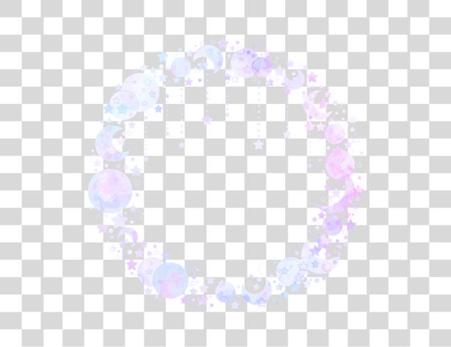 Download circle moon stars overlay tumblr aesthetic purple Aesthetic Moon Stars Overlay Clip Art