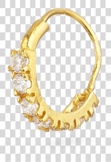 Download oro Nose anillo PNG file