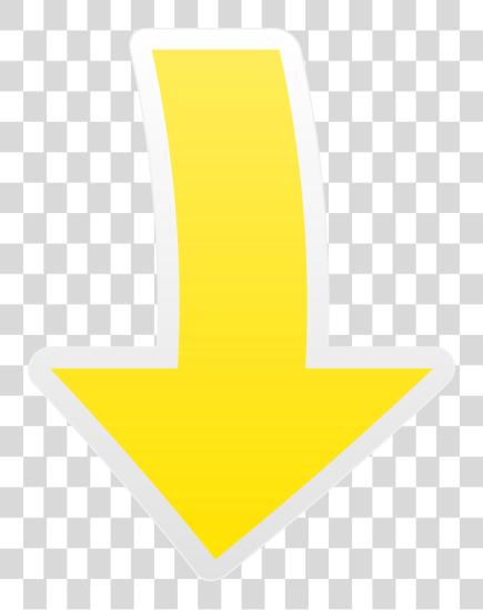 Download Yellow Arrow Down Image Down Arrow Yellow PNG file