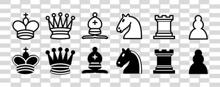 تحميل Chess Pieces Sprite Chess Pieces Sprite Sheet بي ان جي ملف