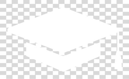 Download White Graduation Cap PNG file