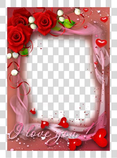 Download san valentín día corazón marco amor Photo Frames PNG file