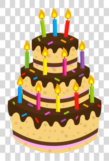 Download Birthday Cake Happy Birthday Cake PNG file