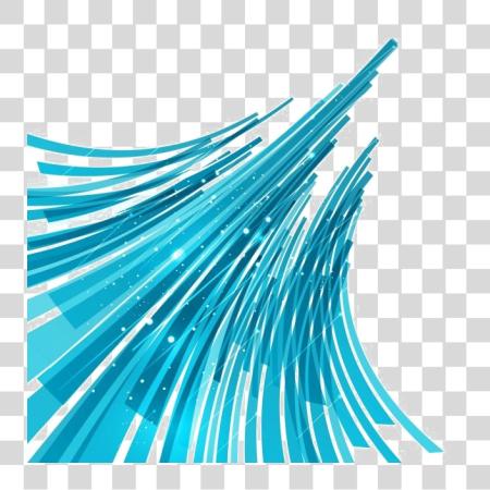 下载 Turquoise 抽象 Lines Image 蓝色 Lines PNG file