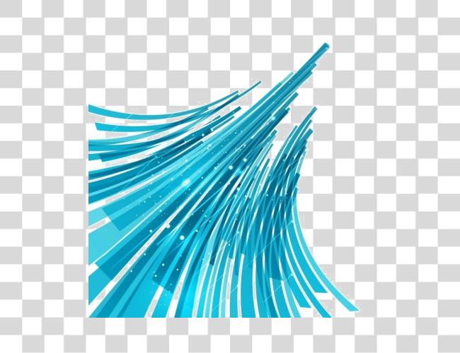 Download Turquoise Abstract Lines Image Blue Lines Clip Art