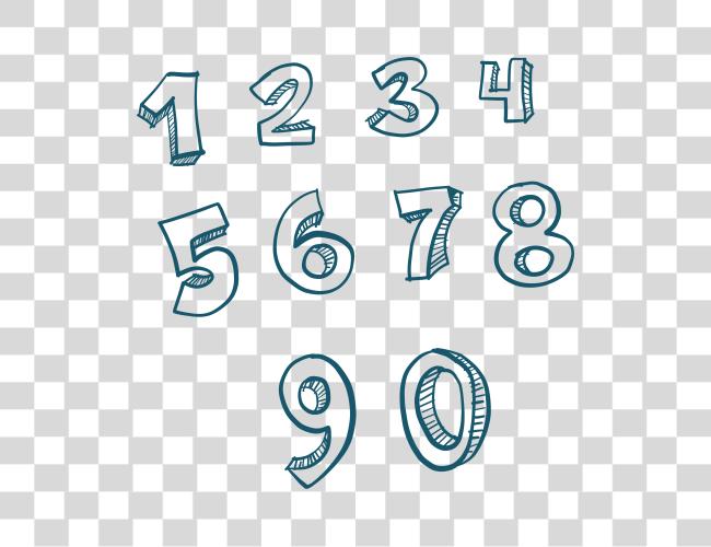 Download Numbers Numbers Clip Art