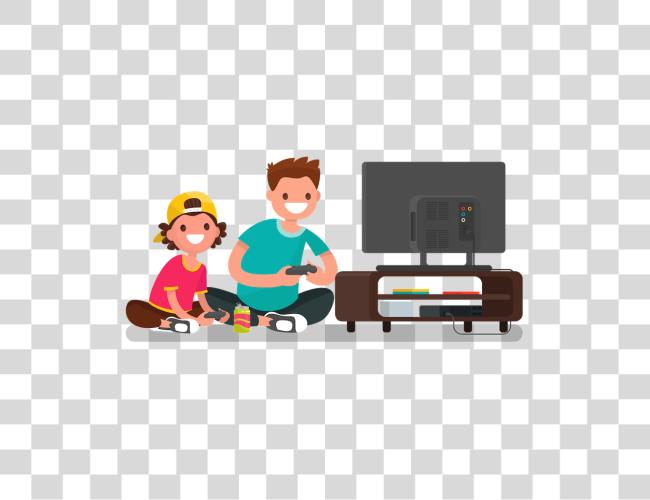 Download To Play Video Games Play Video Games Illustration Clip Art