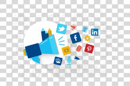 下载 Social Media Marketing Digital Media PNG file