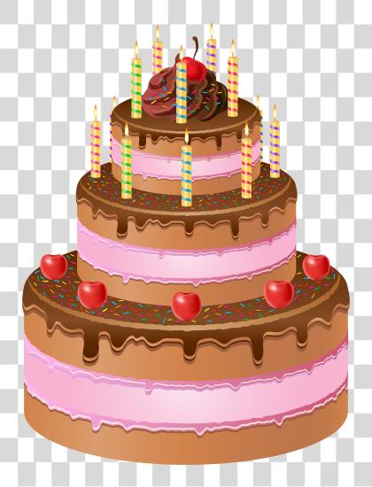 Download Happy Birthday Cake PNG file