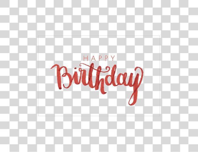 Download Happy Birthday Calligraphy Image Happy Birthday Font Clip Art