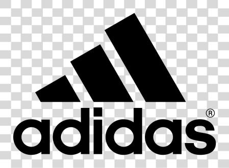 下载 Adidas 黑色 Logo PNG file