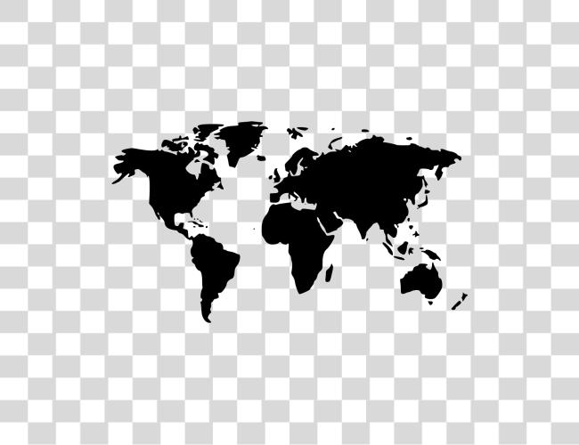 Download World Map Comments World Map Icon Clip Art