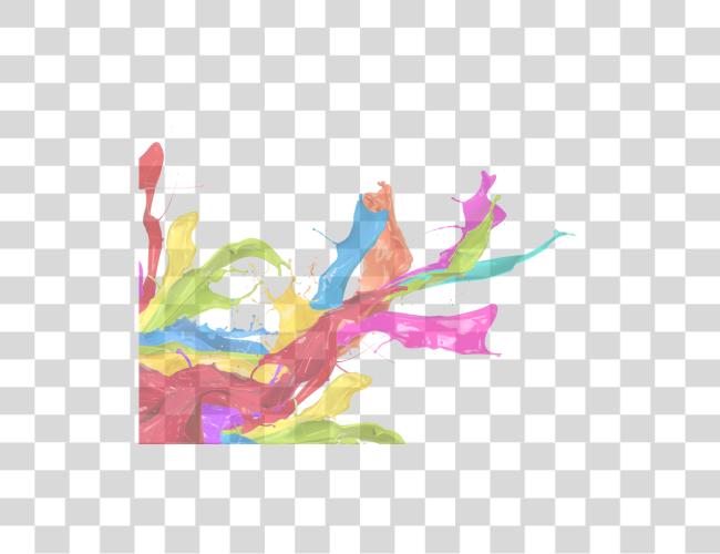 Download Paint Splash Pn blanco color Splash Clip arte