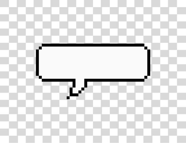 Download Speech Bubble Maker Empty Pixel Speech Bubble Clip Art