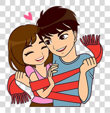 Download amor pareja Sticker nuevo amor pareja Stickers PNG file