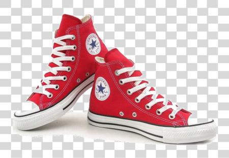 Download Pair Of Red Converse PNG file