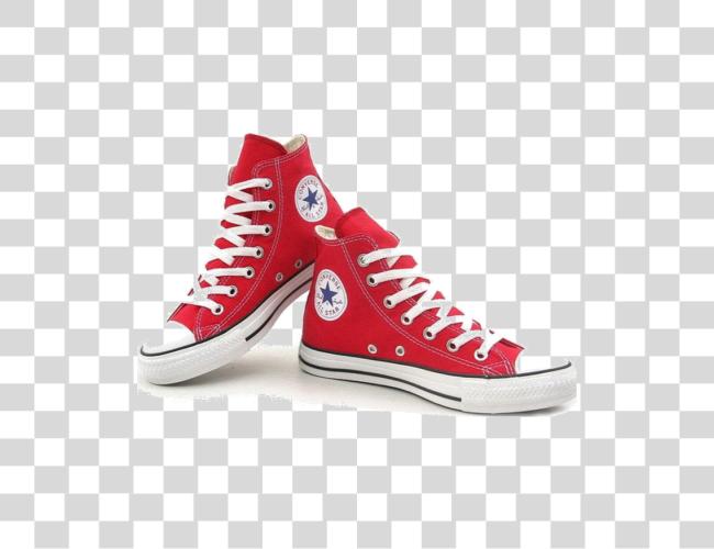 Download Pair Of Red Converse Clip Art