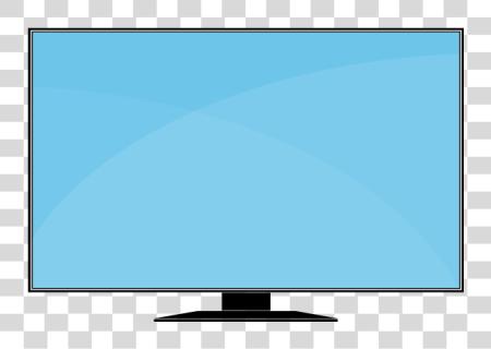 下载 收藏 Of 电视 图标 Ledbacklit Lcd Display PNG file