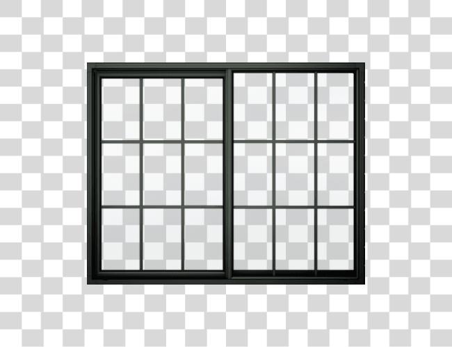 Download Black Window Frame Window Clip Art