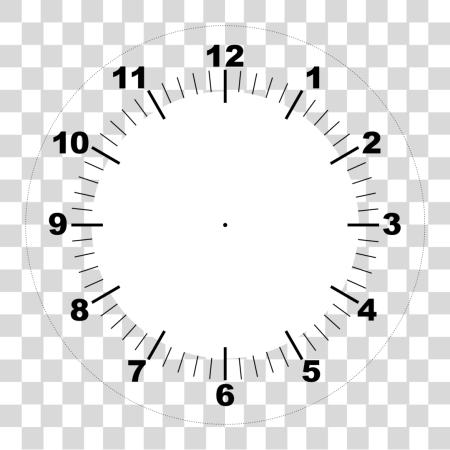 下载 橫幅 Stock Clock 脸 Clock 與 No 手 PNG file