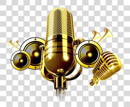 Download Retro Microphone PNG file