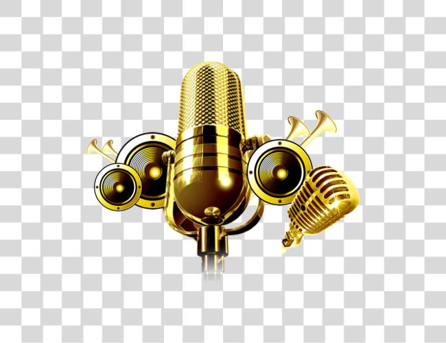 Download Retro Microphone Clip Art